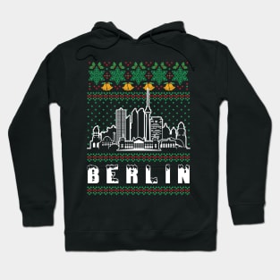 Berlin Germany Ugly Christmas Hoodie